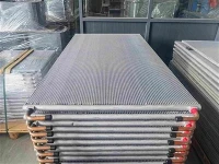 Schimbătoare de căldură din aluminiu cu microcanal Bobine condensatoare evaporator