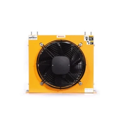 Răcitor de ulei răcit prin vânt din aluminiu Compresor de aer Răcitor de ulei Schimbător de căldură Ventilator hidraulic Răcitor de ulei Radiator cu ventilator de 24 V