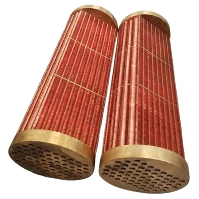 Schimbător de căldură pentru intercooler cu miez marin cu aripioare de cupru