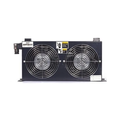 Mini răcitor de aer hidraulic OEM de 60 litri -Plăci radiator ulei răcit-Schimbător de căldură cu aripioare cu ventilator electric 12/24V 220/380V